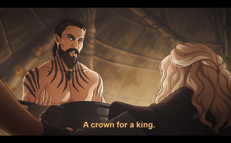 Illustration for article titled If Game Of Thrones Was An Anime